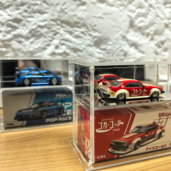 5li Set Kaido House, Mini GT  1:64 Ölçekli DieCast Model Arabalar Akrilik Koruyucu Vitrin