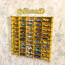 Pleksi Kapak 1/64 Hotwheels Matchbox Oyuncak Hobi Koleksiyon Model,Akrilik Kapaklı Araba Rafı