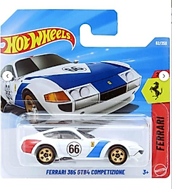 HOT WHEELS -ferrari 365 GTB4 Competizione - Beyaz - Ferrari