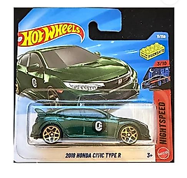 HOT WHEELS -2018 Honda Civic Type R-Night Speed