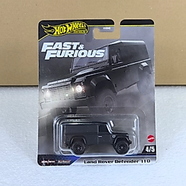 Hot Wheels Premium Uzun Kart Fast & Furious Land Rover Defender 110 , HotWheels Premium Seri