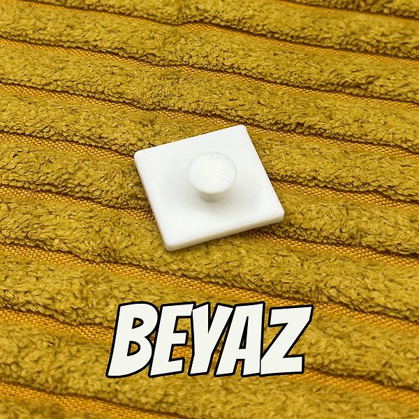 Kartonetli Model Arabalar İçin Duvar Askısı (25'li Paket) – Beyaz