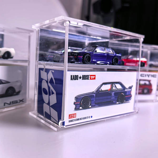 5li Set Kaido House, Mini GT  1:64 Ölçekli DieCast Model Arabalar Akrilik Koruyucu Vitrin