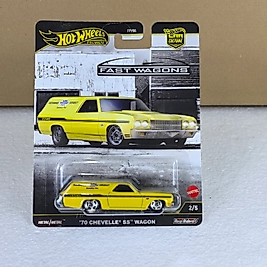 Hot Wheels Premium Uzun Kart 70 Chevelle SS Wagon   , HotWheels Premium Seri
