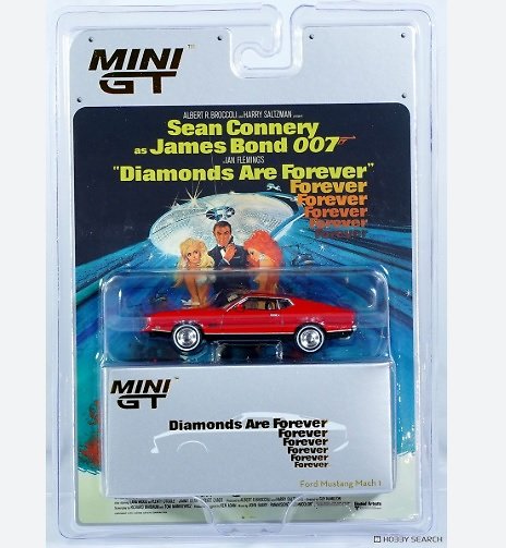 Sean Connery & as James Bond 007 Ford Mustang Mach1