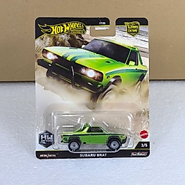 Hot Wheels Premium Uzun Kart Subaru Brat , HotWheels Premium Seri