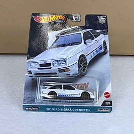 Hot Wheels Premium Uzun Kart 87 Ford Sierra Cosworth , HotWheels Premium Seri