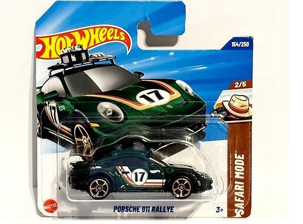 HOT WHEELS - PORSCHE 911 RALLYE  -Safari Mode